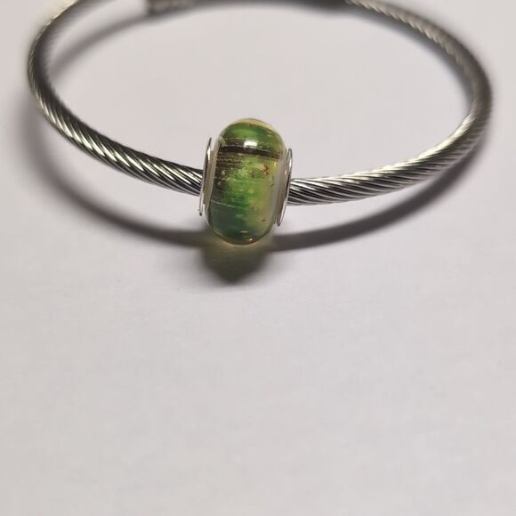 Silver Christmas Charm for Pandora Style Bracelet - Picture 1 of 5